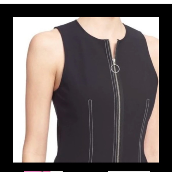 Alexander Wang zip up sleeveless dress. - Picture 2 of 3